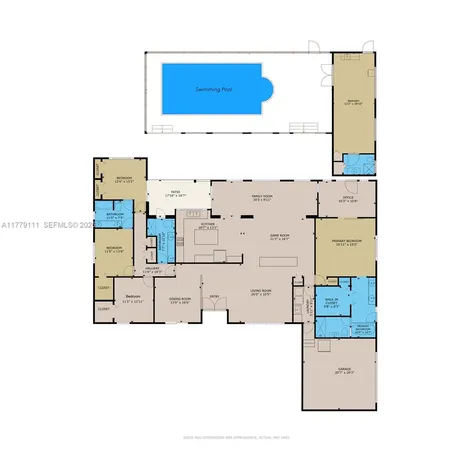 an aerial view of residential houses with outdoor space and street view