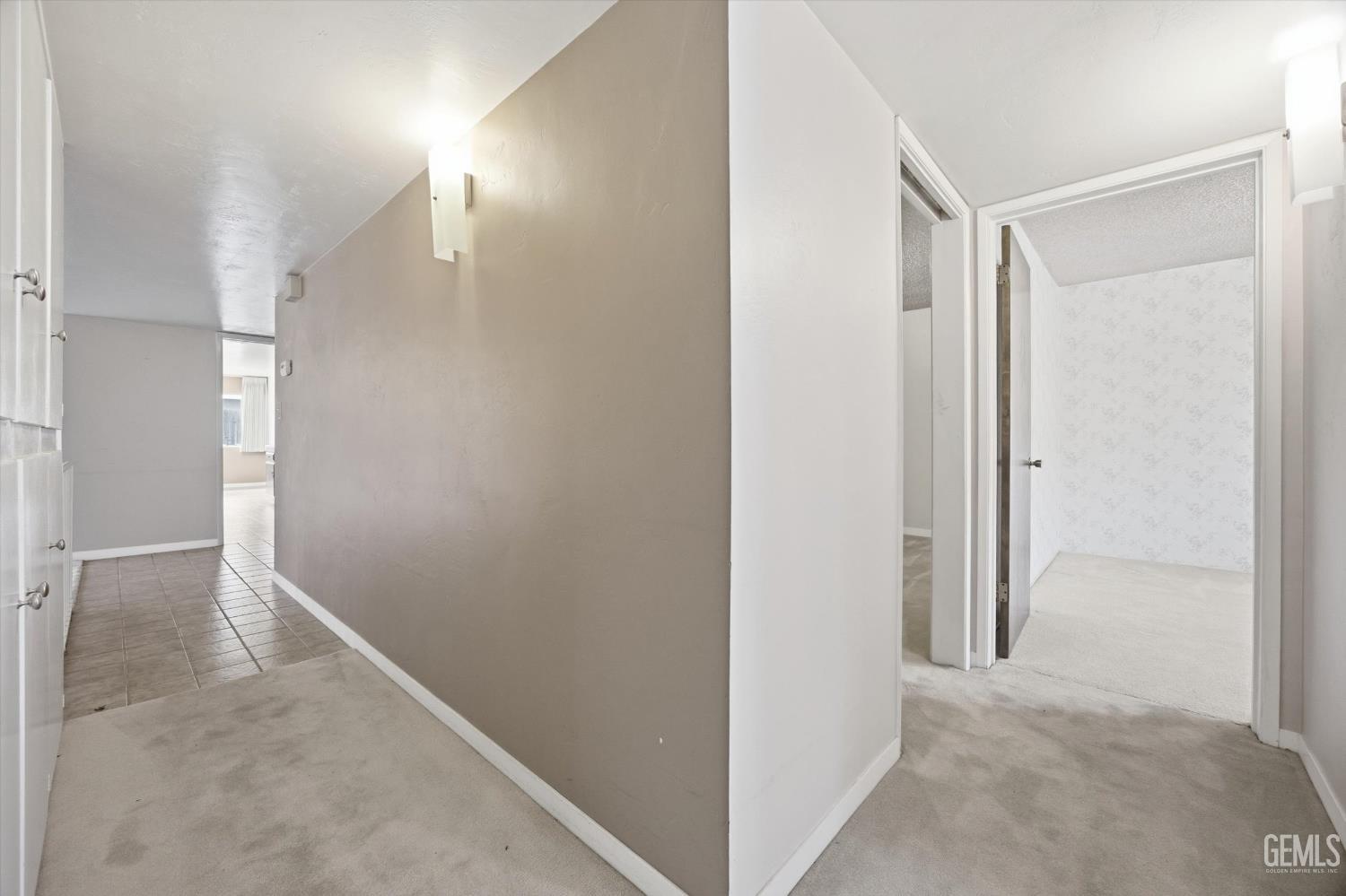 Undisclosed Address Bakersfield, CA 93309 - Photo 36 of 41 a view of hallway with an empty space