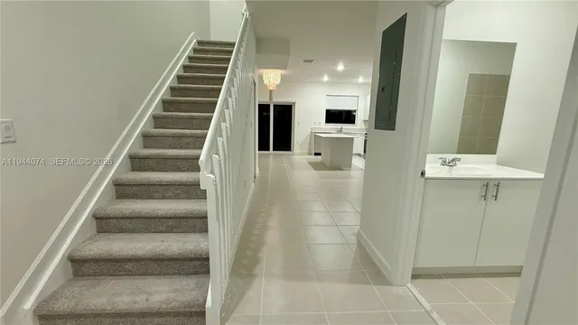 a view of entryway and hall