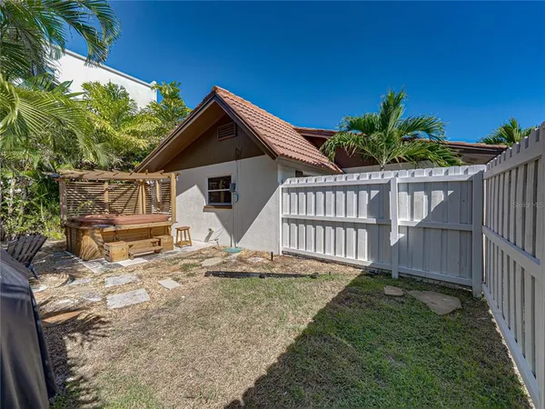 a view of a lake with a city