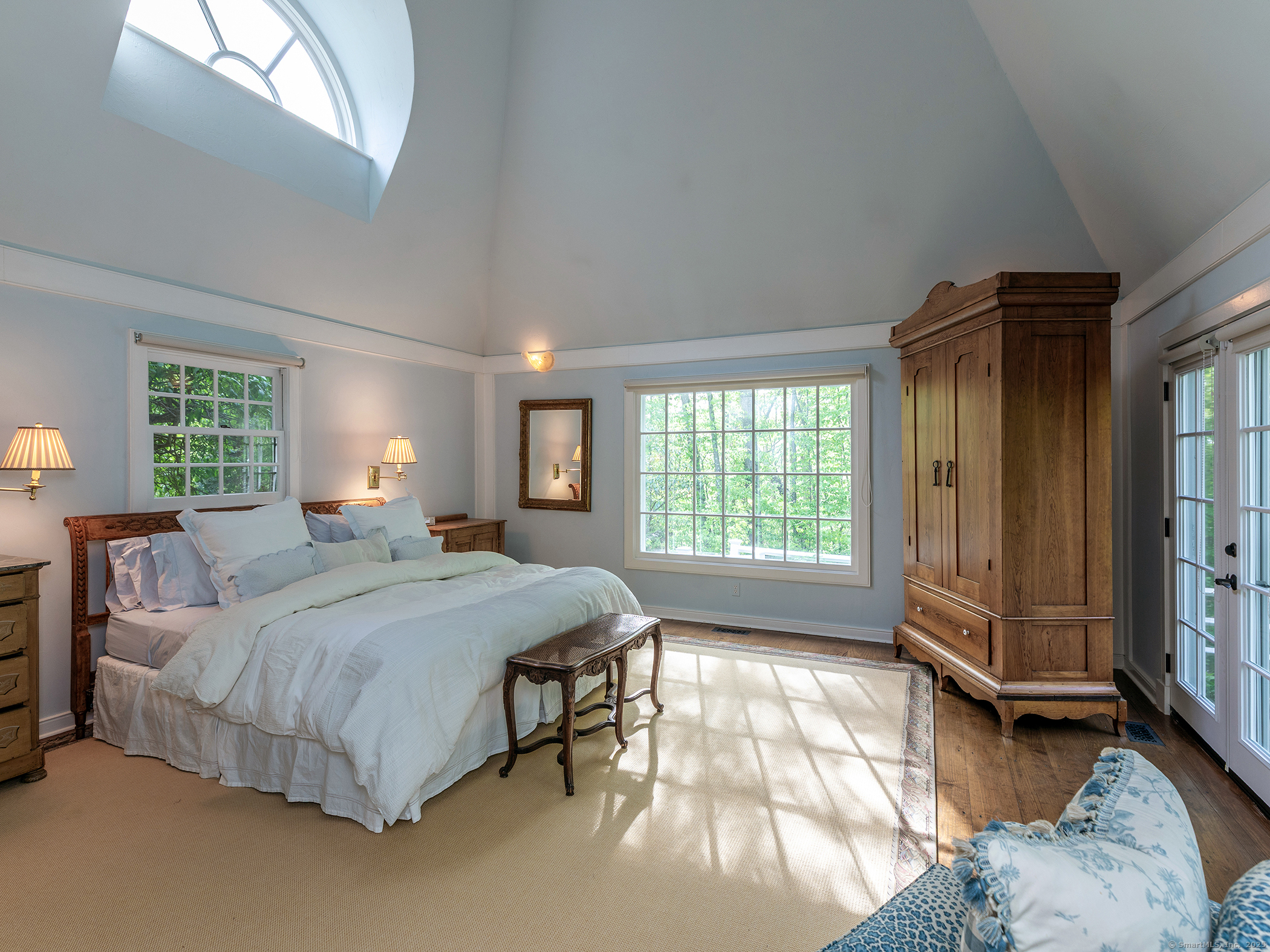88 Rucum Road Roxbury, CT 06783 - Photo 22 of 35 a spacious bedroom with a bed and a window