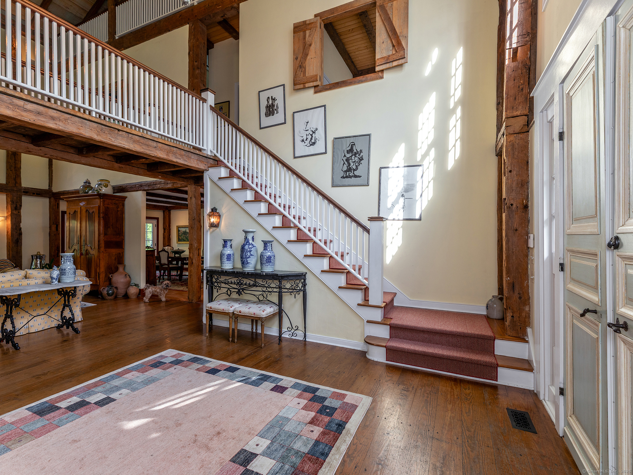 88 Rucum Road Roxbury, CT 06783 - Photo 25 of 35 a view of entryway livingroom and hall