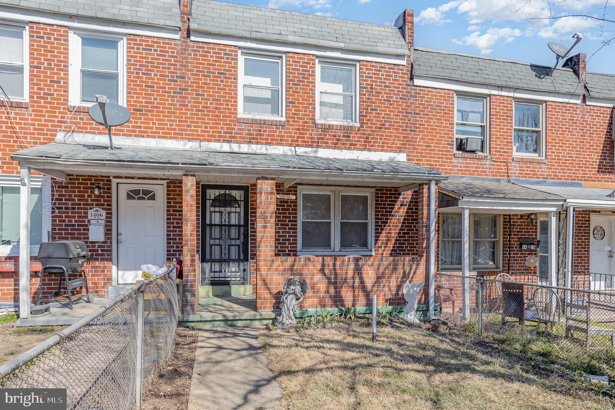 1408 Locust Street Curtis Bay, MD 21226 - Photo 2 of 25 a front view of a house