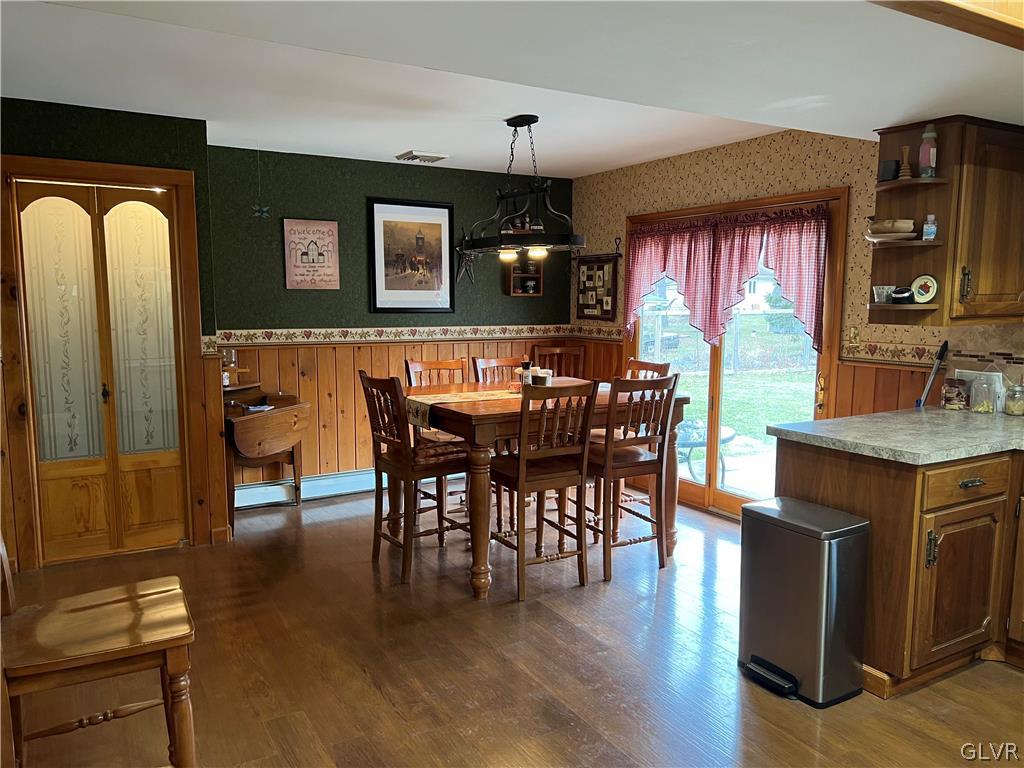 684 Williams Road Nazareth, PA 18064 - Photo 15 of 28 a view of a dining room with furniture window and wooden floor