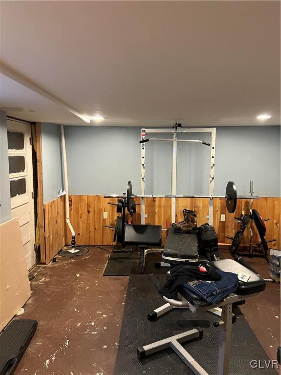 684 Williams Road Nazareth, PA 18064 - Photo 28 of 28 an empty room with gym equipment