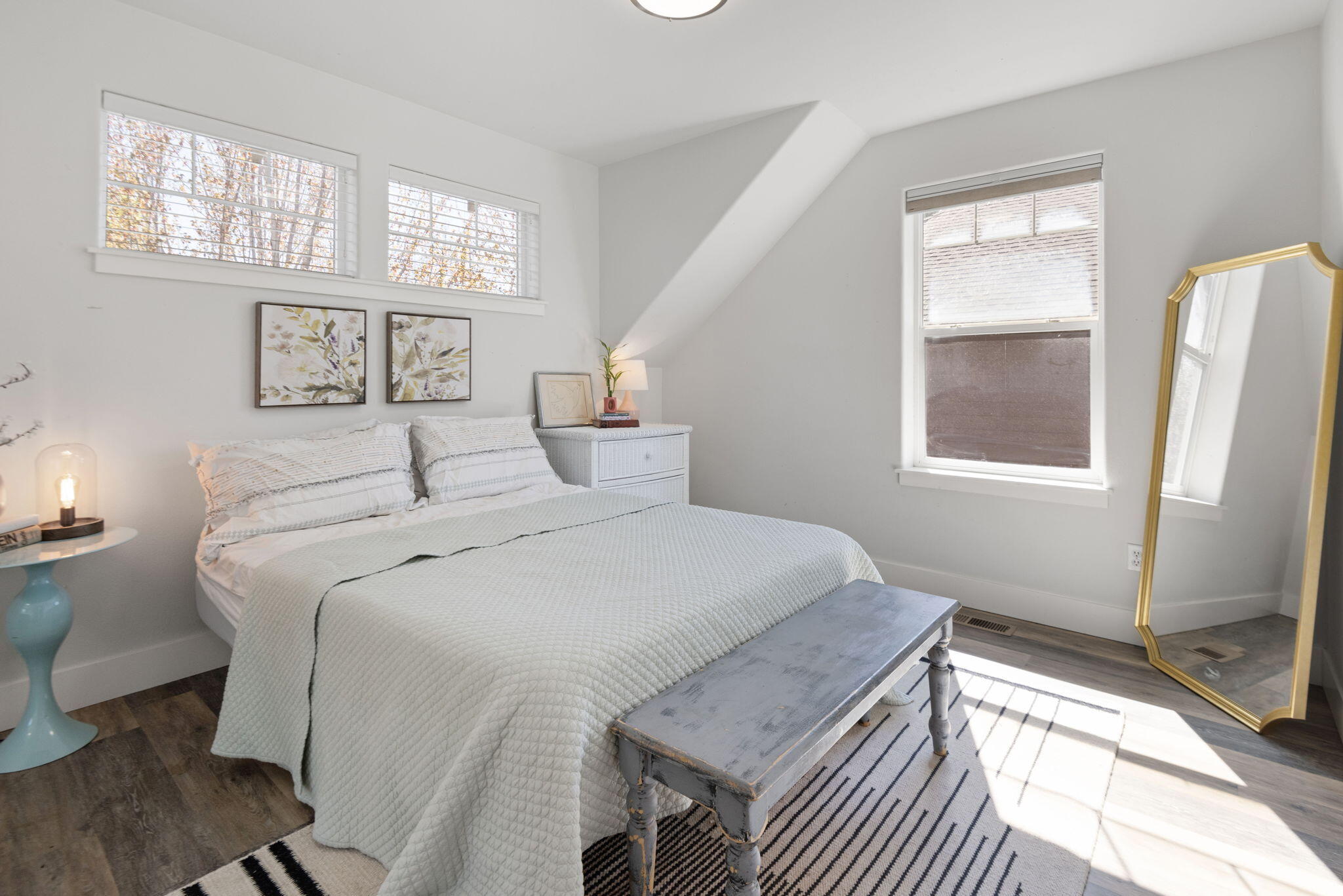 62744 Larkview Road Bend, OR 97701 - Photo 17 of 25 a bedroom with a bed and a window