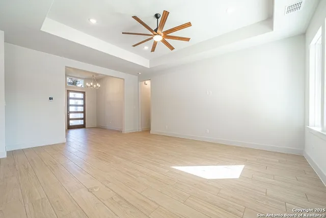 wooden floor in an empty room