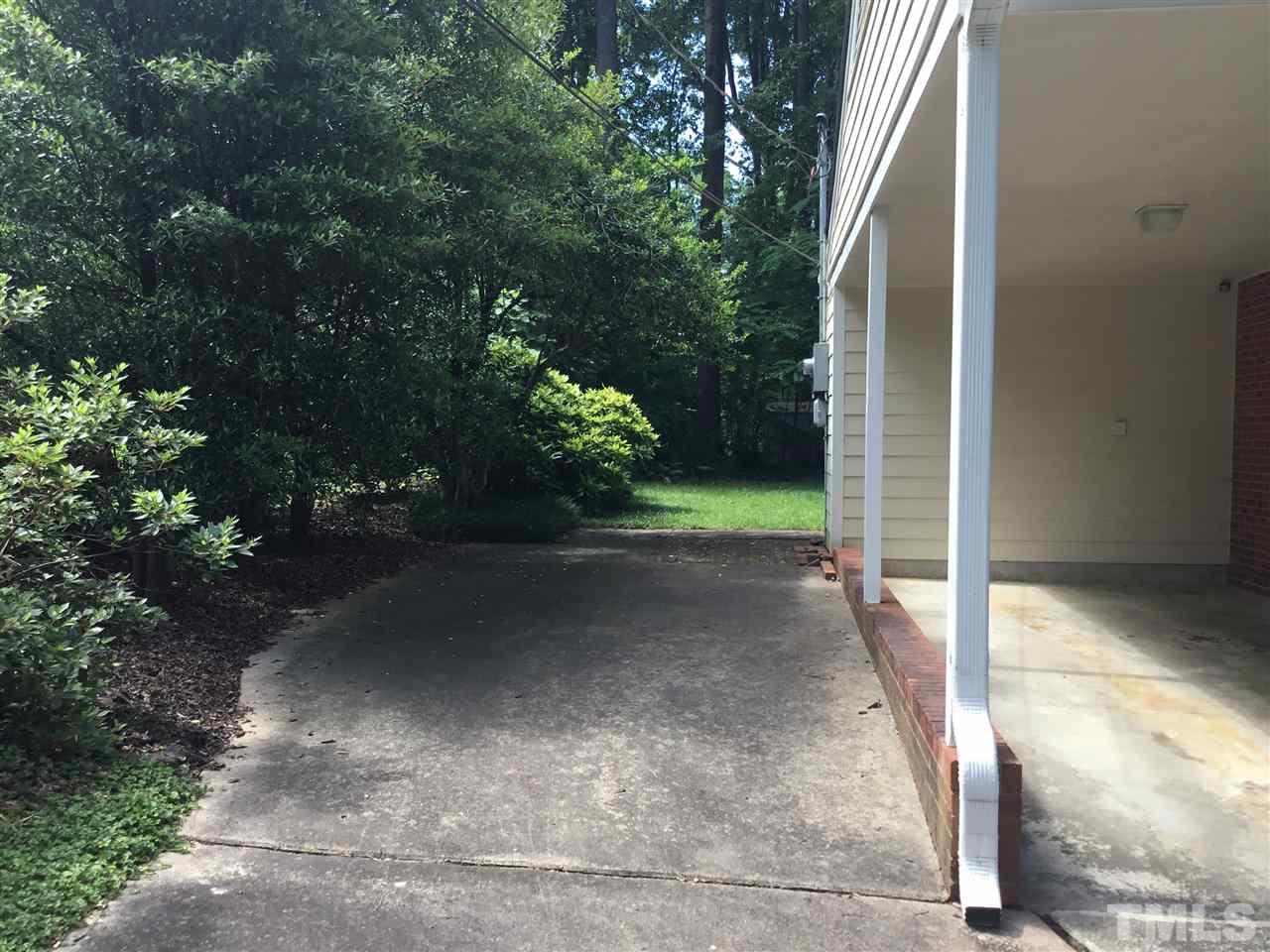 519 West Cornwall Road Cary, NC 27511 - Photo 22 of 29 Parking pad by carport