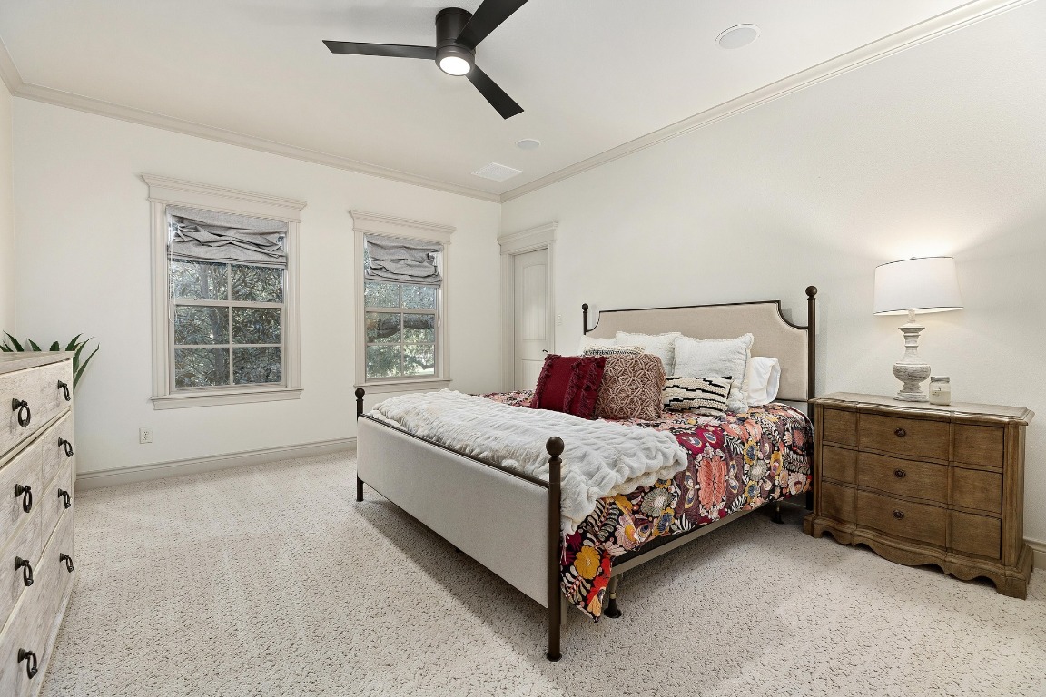 216 Vista Lane Georgetown, TX 78633 - Photo 32 of 40 a bedroom with a bed and a window
