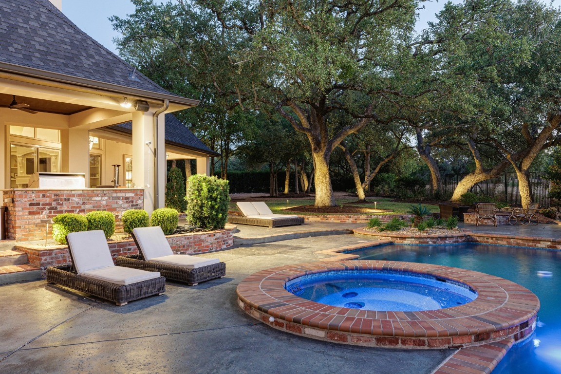 216 Vista Lane Georgetown, TX 78633 - Photo 9 of 40 a view of a house with swimming pool and sitting area