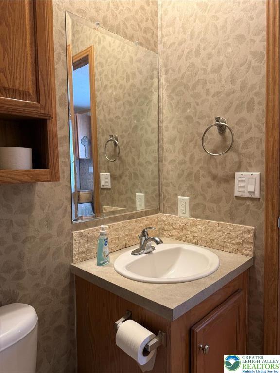 15 Chestnut Ridge Circle Kunkletown, PA 18058 - Photo 22 of 31 a bathroom with a sink and a mirror