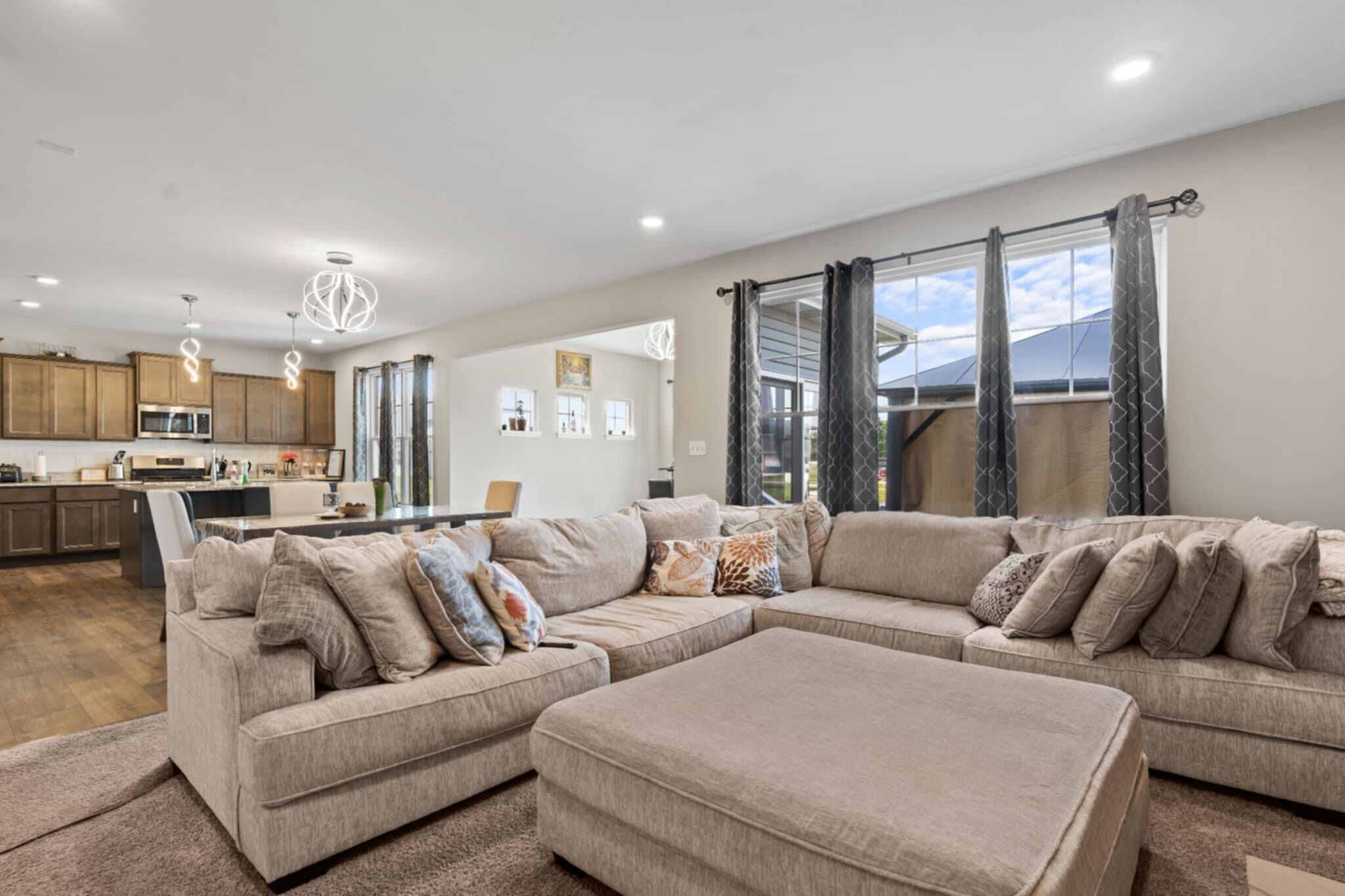 9872 Sumter Court Cedar Lake, IN 46303 - Photo 2 of 18 a living room with furniture and a large window