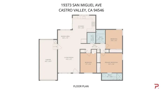 $1,295,000 | 19373 San Miguel Avenue, Castro Valley, CA 94546