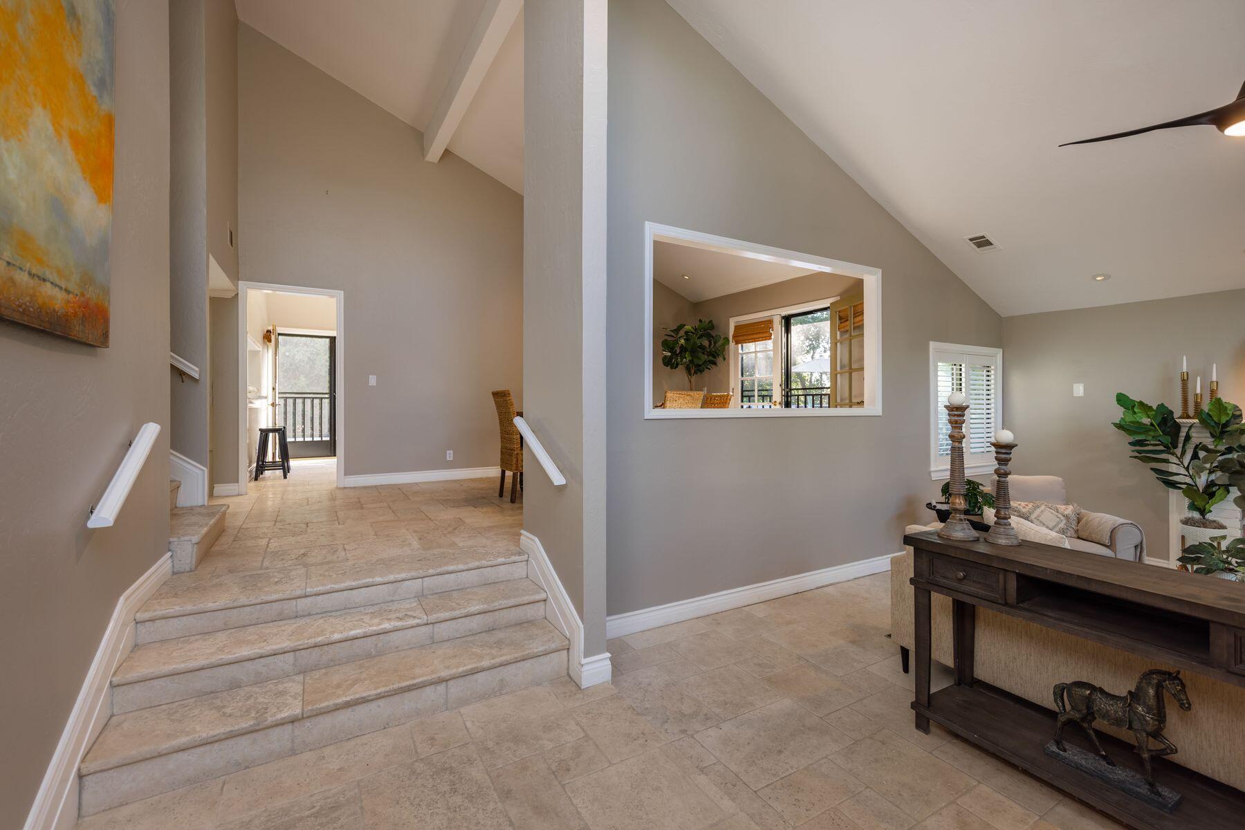 1270 Foothill Road Ojai, CA 93023 - Photo 15 of 47 a living room with furniture and a table