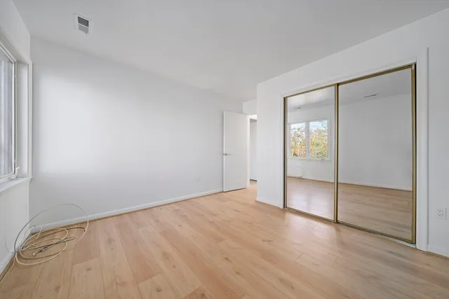 wooden floor in an empty room