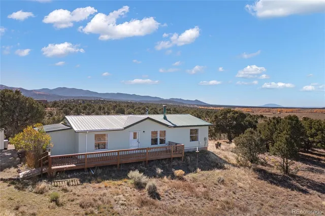 a aerial view of a house