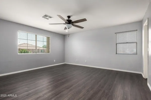 wooden floor in an empty room