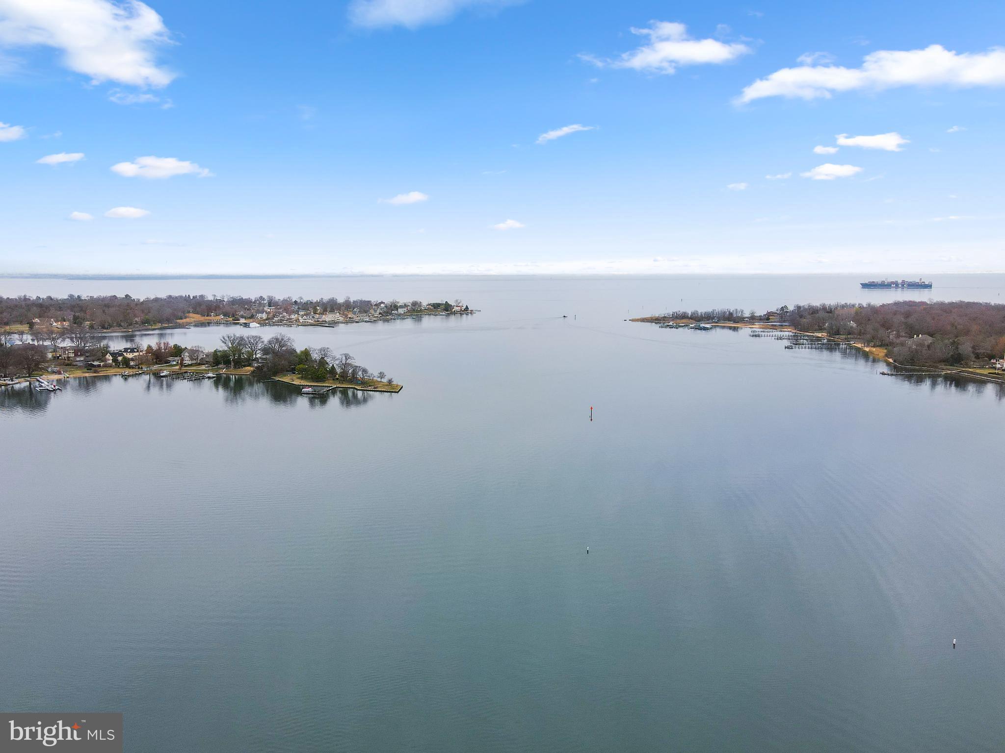 8149 Orchard Point Road Pasadena, MD 21122 - Photo 12 of 37 View of the Chesapeake Bay from the Balcony