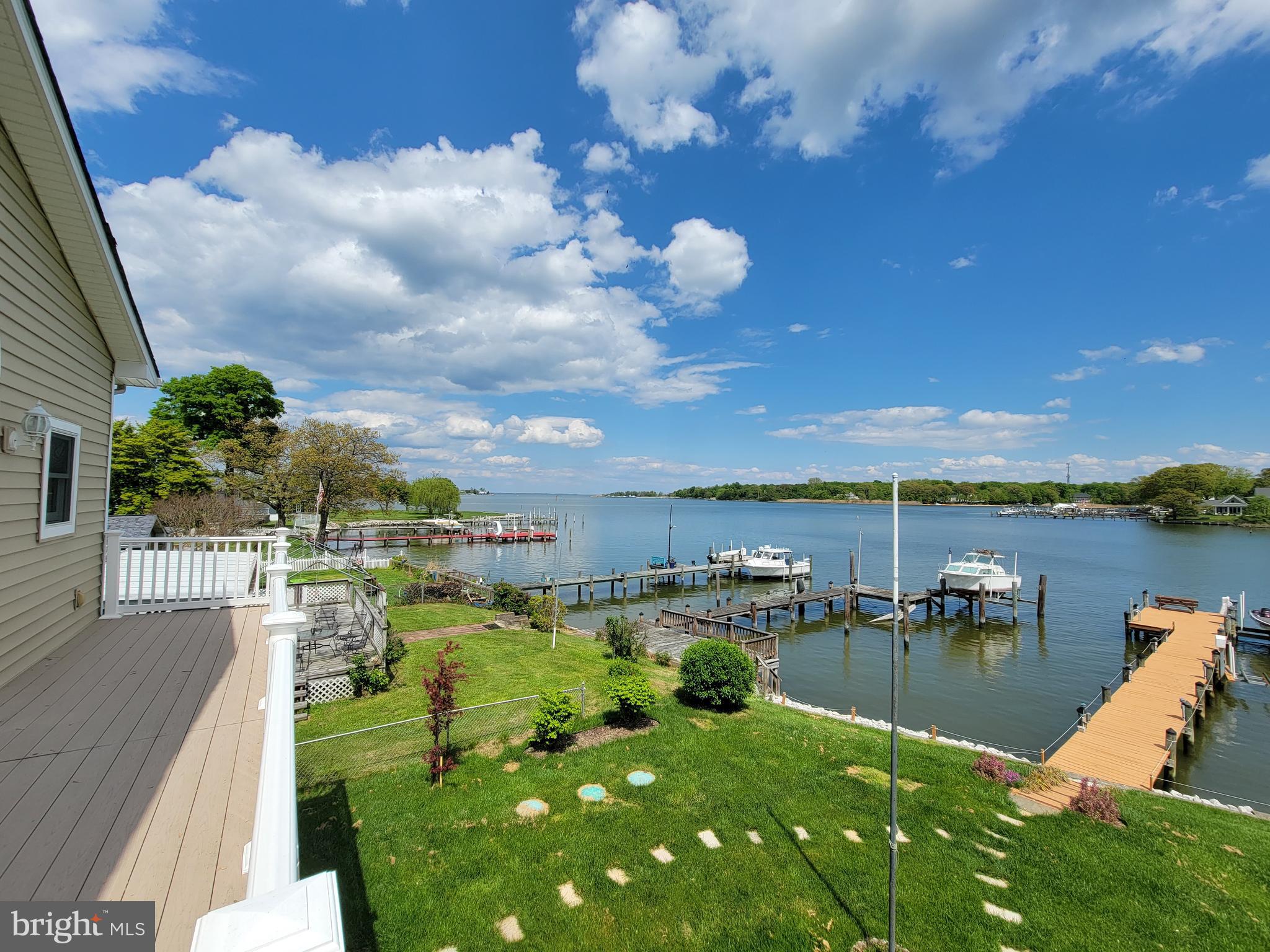 8149 Orchard Point Road Pasadena, MD 21122 - Photo 4 of 37 View from the balcony