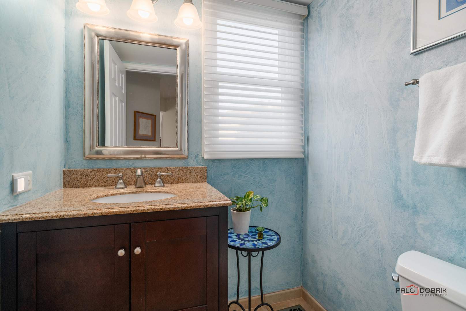 609 Raintree Road Buffalo Grove, IL 60089 - Photo 20 of 48 a bathroom with a sink toilet and mirror
