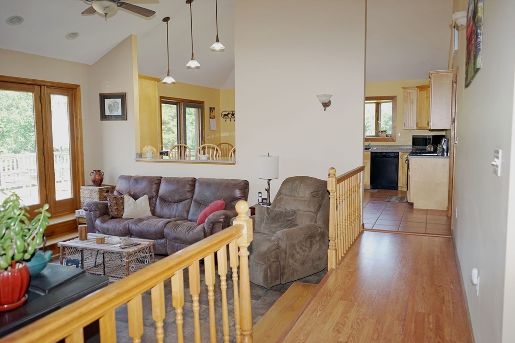 229 Hubbardston Road Templeton, MA 01468 - Photo 13 of 41 a living room with furniture and wooden floor