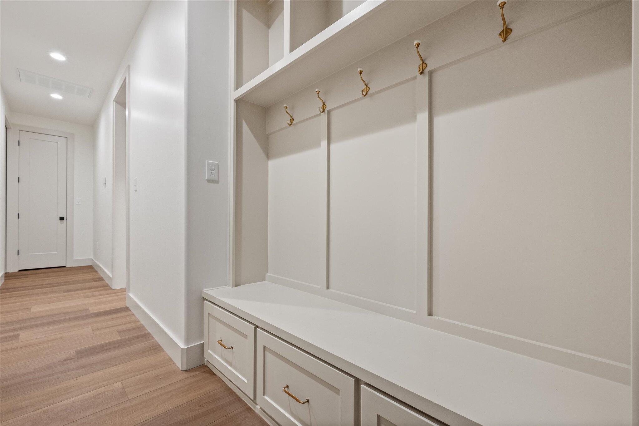 4622 138th Place Lubbock, TX 79424 - Photo 44 of 48 a view of a hallway with wooden floor