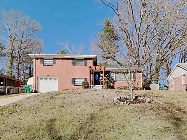 a view of street with a building