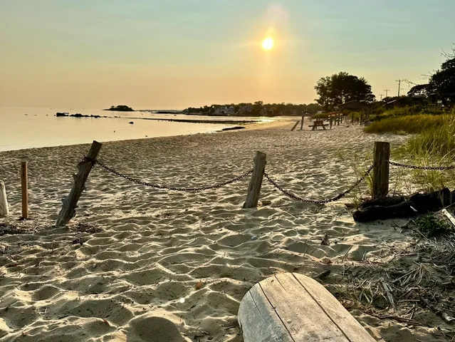 a view of city and ocean