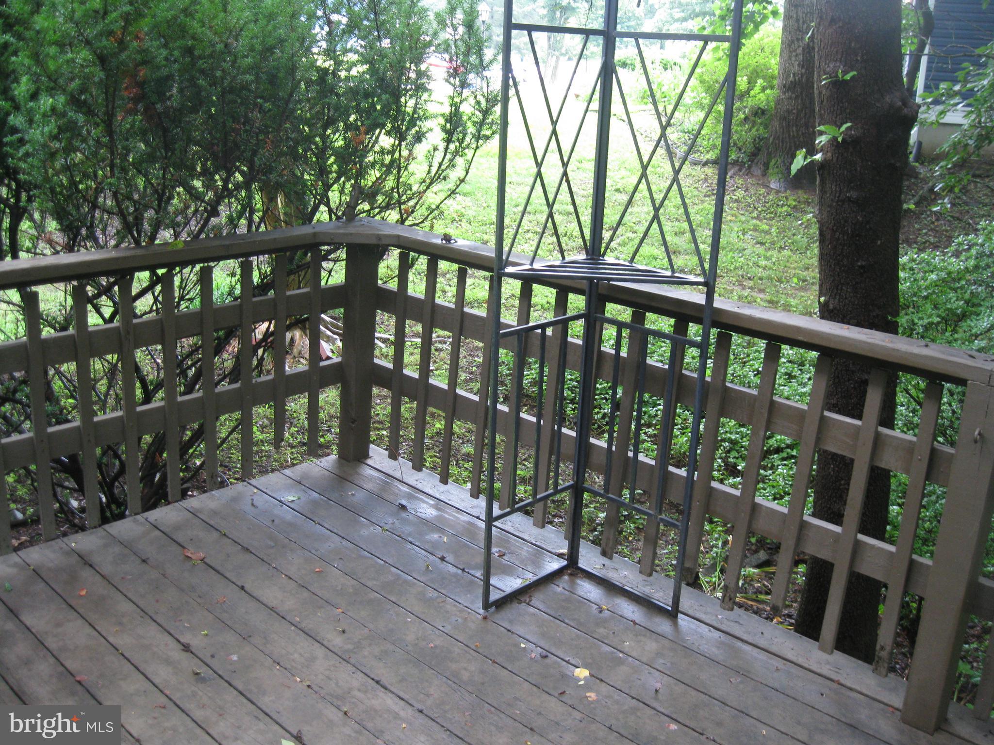 9481 Farewell Road Columbia, MD 21045 - Photo 17 of 18 a view of balcony with wooden floor