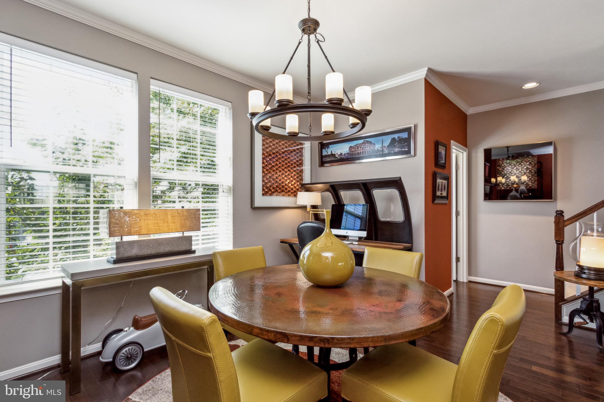 16008 Madison Ridge Place Gainesville, VA 20155 - Photo 11 of 35 Breakfast Room to Half Bath (light does not convey