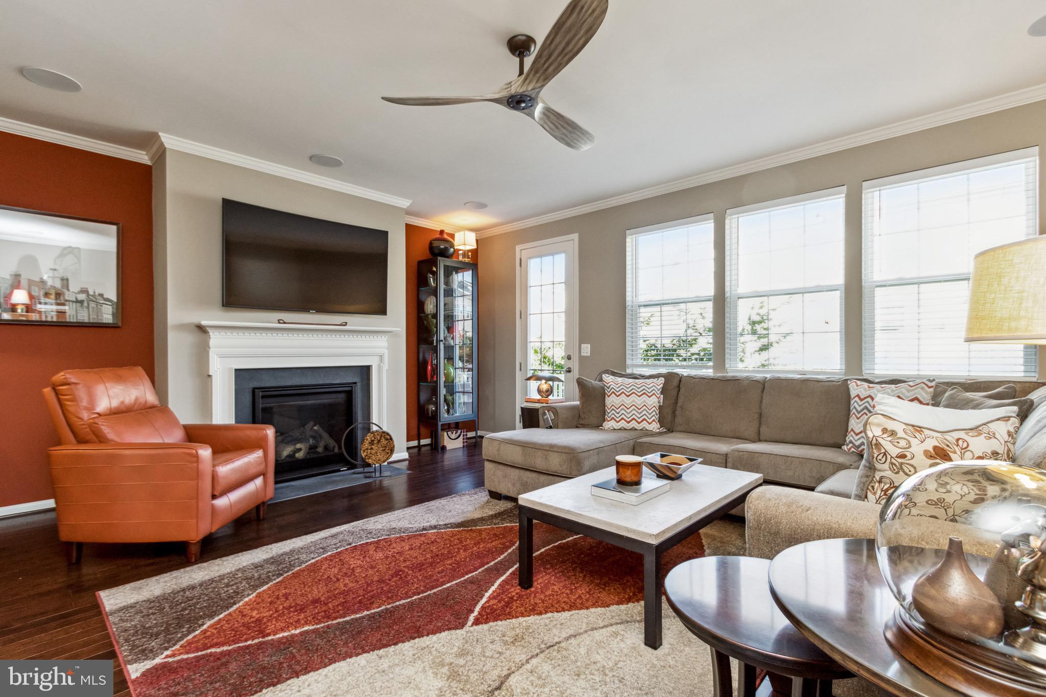 16008 Madison Ridge Place Gainesville, VA 20155 - Photo 4 of 35 Family Room with Cozy Gas Fireplace