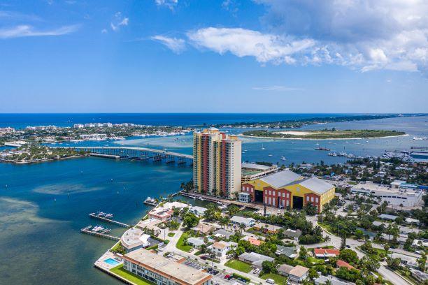 2650 Lake Shore Drive, Unit 2001 Riviera Beach, FL 33404 - Photo 27 of 49 Aerial to Ocean