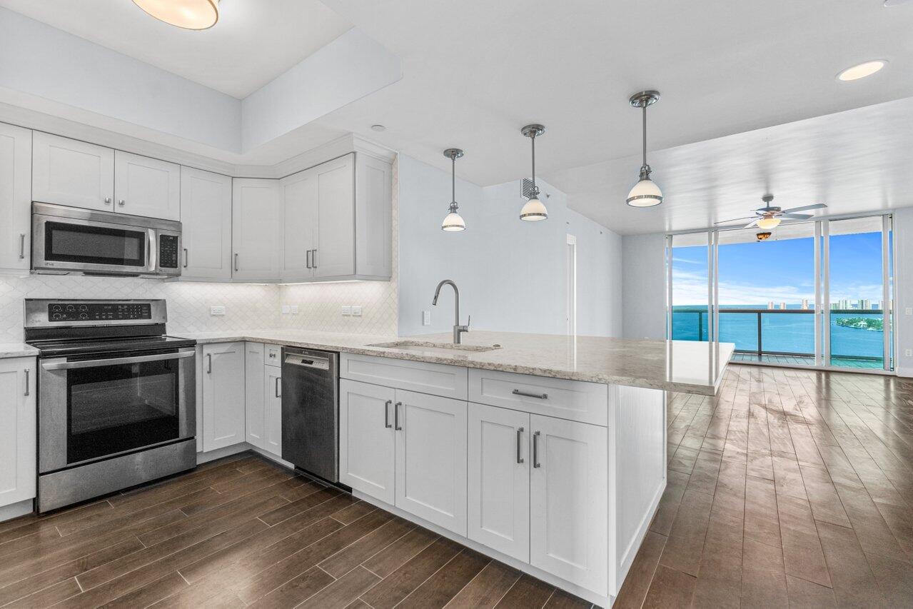 2650 Lake Shore Drive, Unit 2001 Riviera Beach, FL 33404 - Photo 6 of 49 Kitchen View