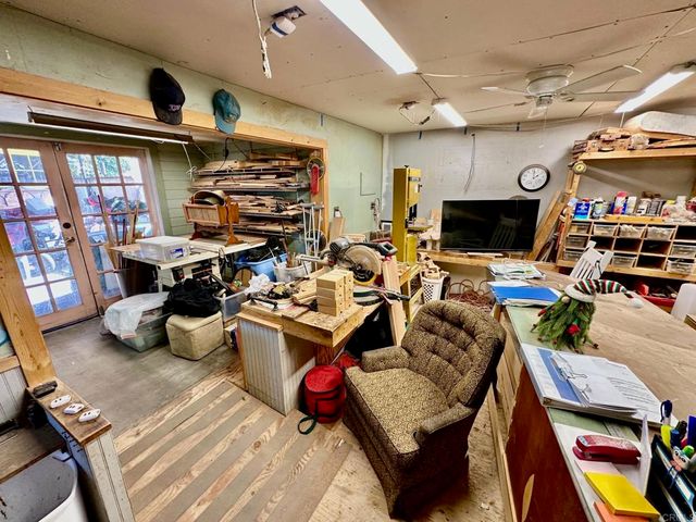 a view of storage and utility room