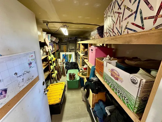 a view of roof deck with patio