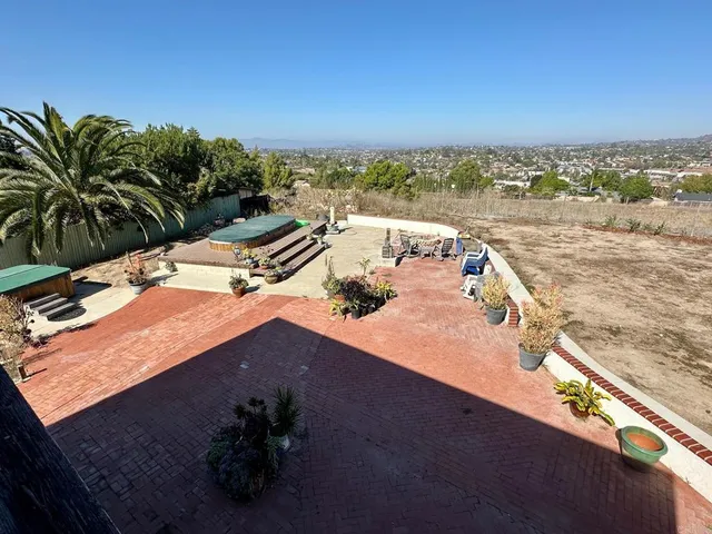 a outdoor space with furniture