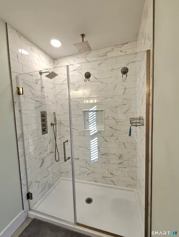 a utility room with a window dryer and washer