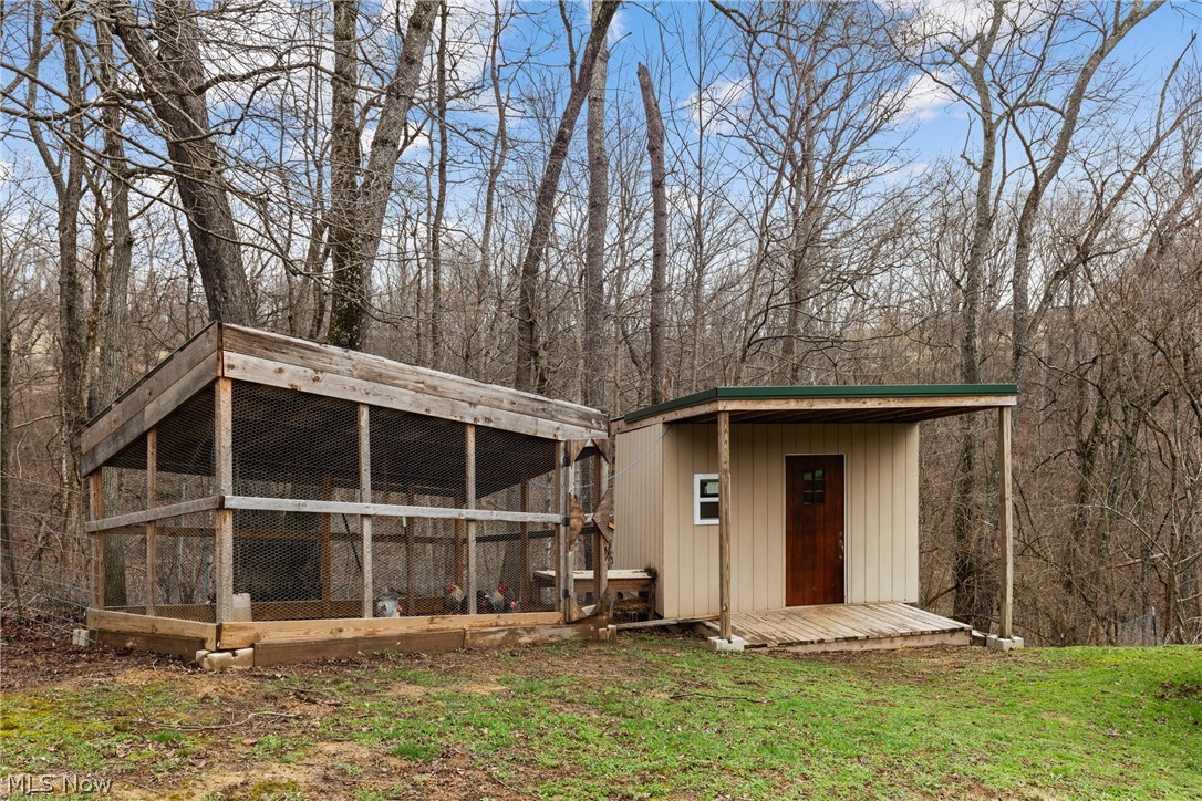 38340 Lees Run Road Cadiz, OH 43907 - Photo 29 of 31 View of chicken coop with a yard