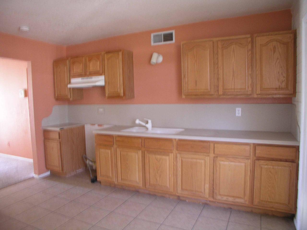 Newer raised panel kitchen cabinets
