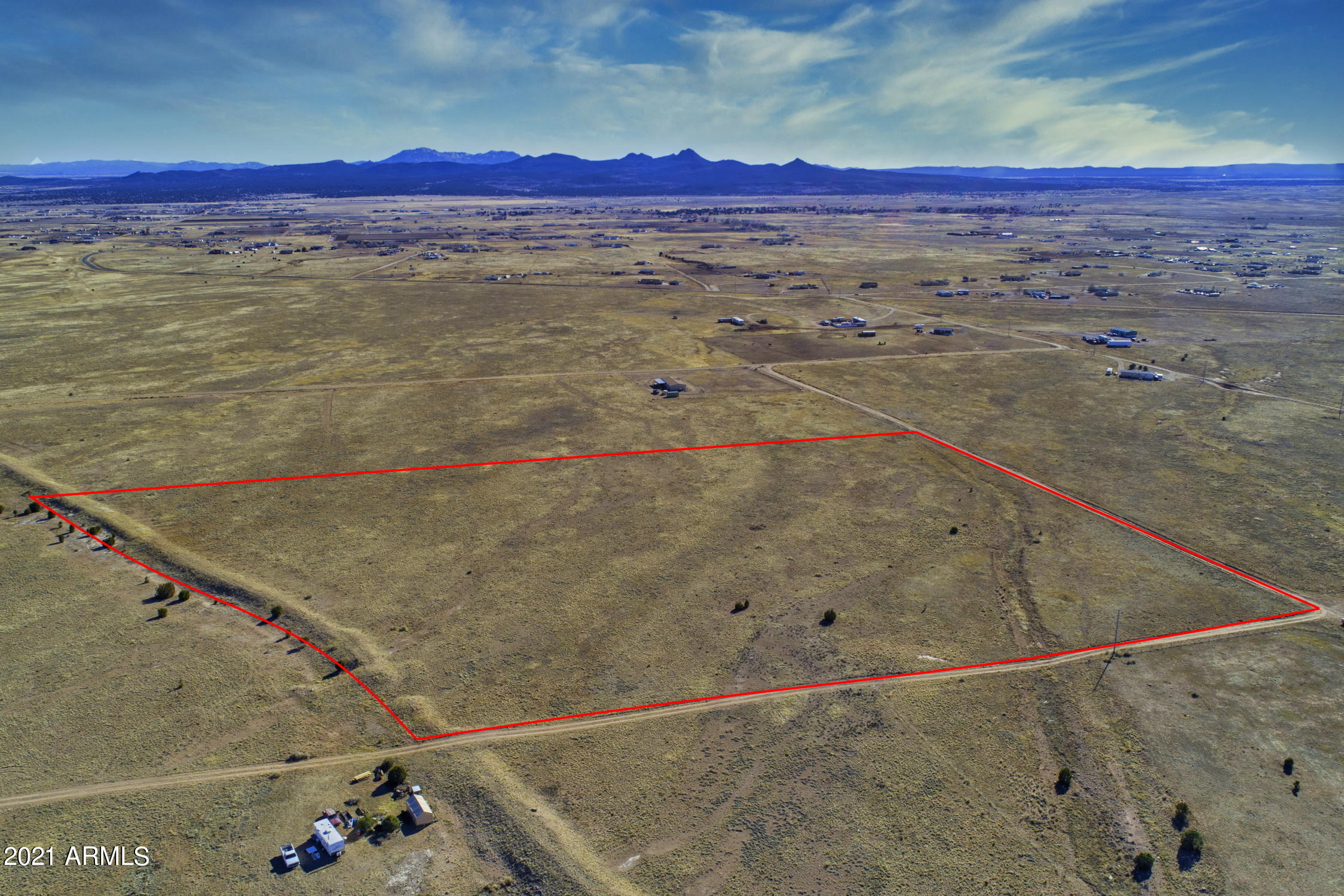 Aerial View - 0 Red Rock Road