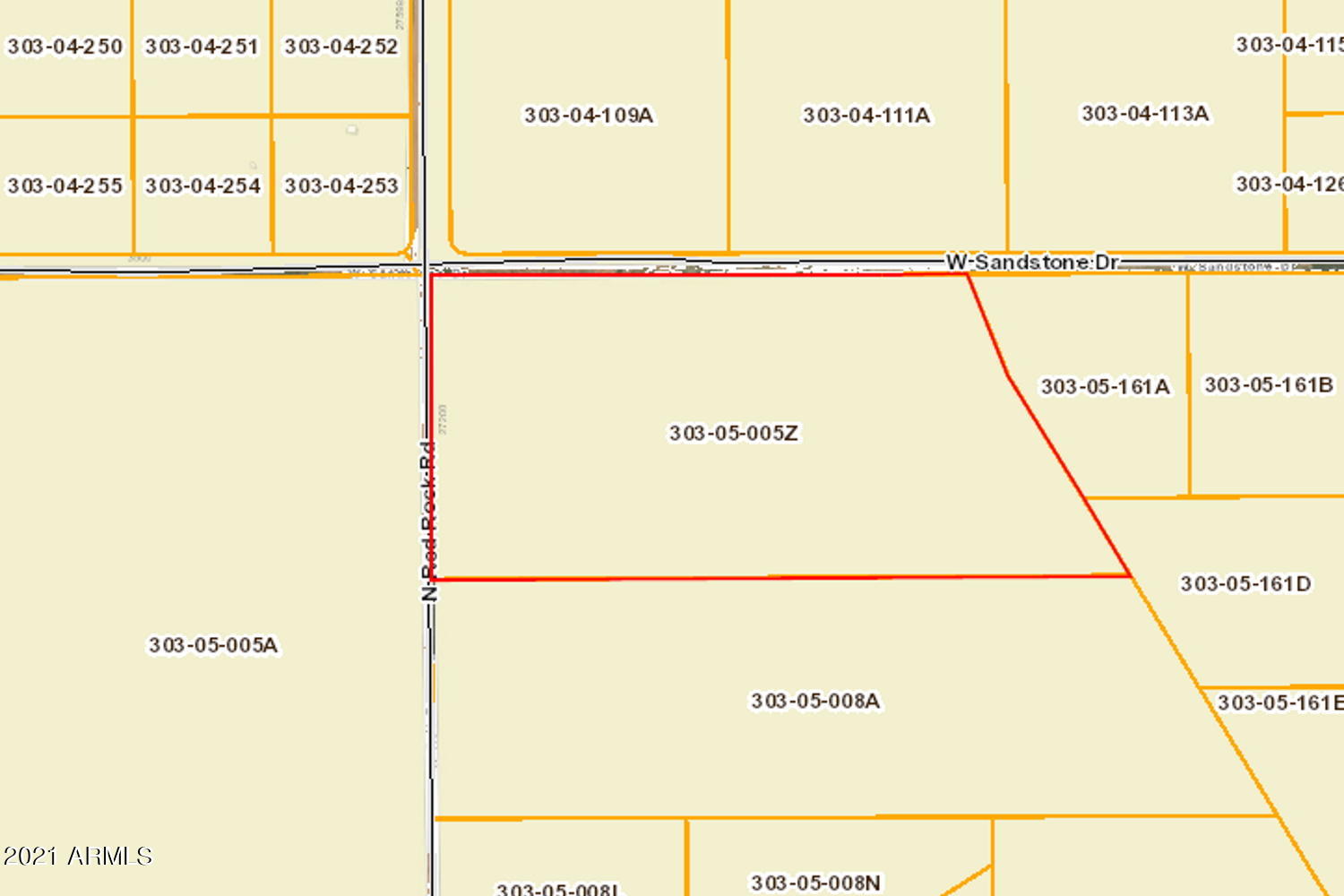 0 Red Rock Road Paulden, AZ 86334 - Photo 9 of 10 GIS Aerial View - 0 Red Rock Road