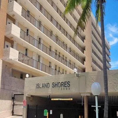 a front view of a building