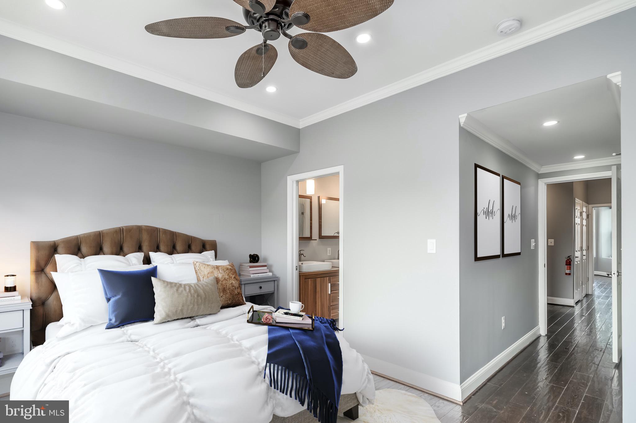 29 Q Street Northeast, Unit 2 Washington, DC 20002 - Photo 14 of 28 Master bedroom view 2.