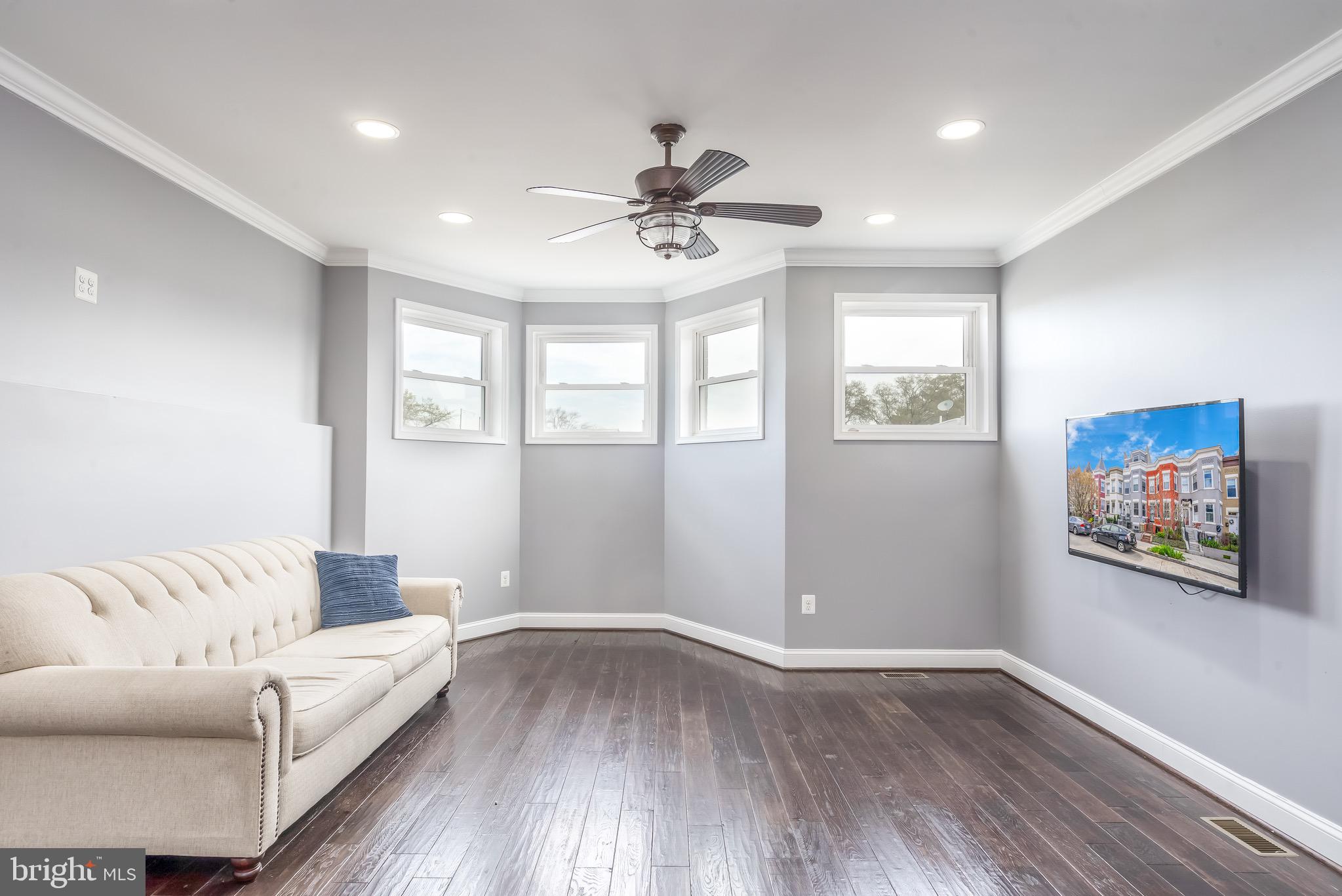 29 Q Street Northeast, Unit 2 Washington, DC 20002 - Photo 3 of 28 Multi level condo with hardwood floors.