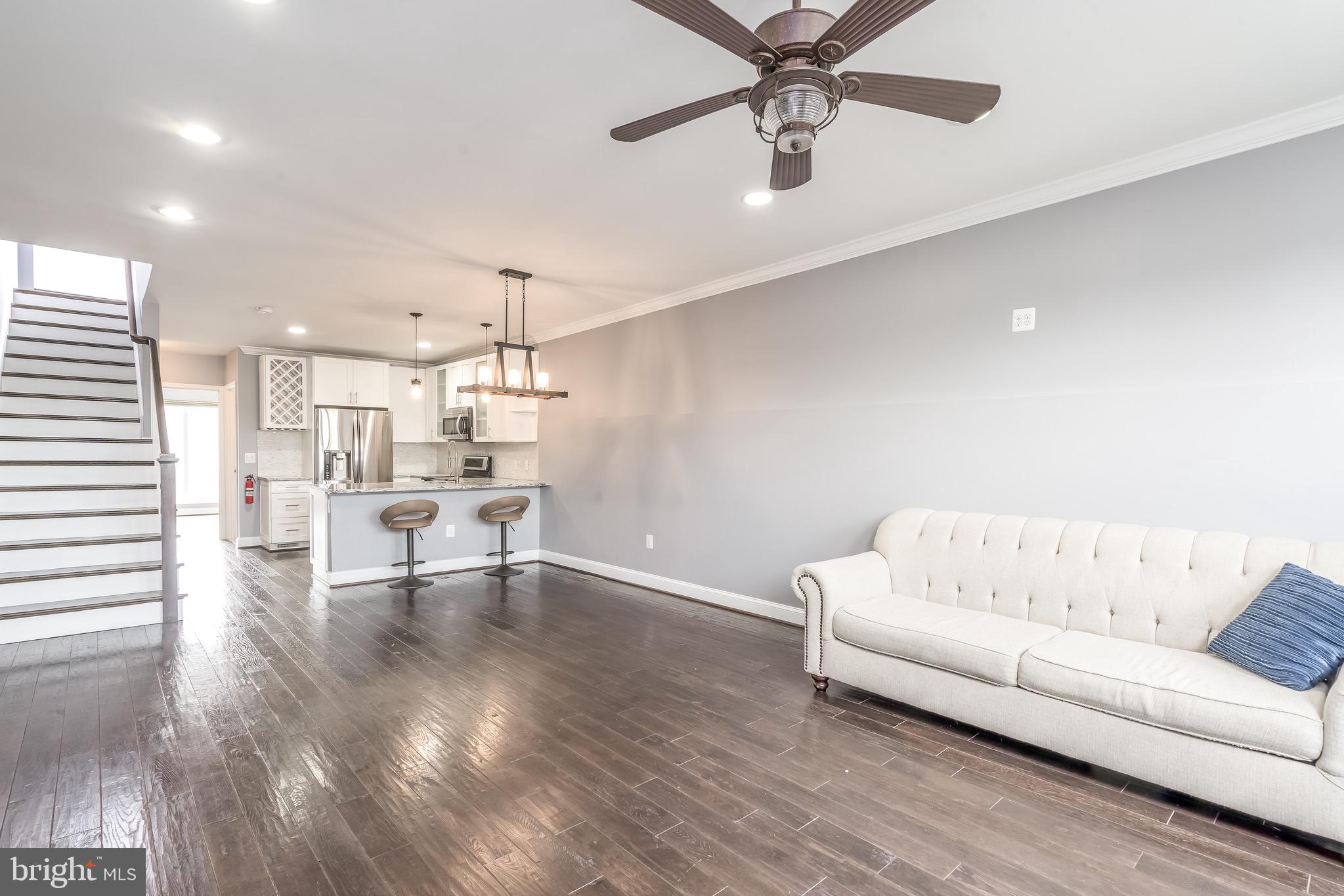 29 Q Street Northeast, Unit 2 Washington, DC 20002 - Photo 27 of 28 Open floor plan that's perfect for entertaining.