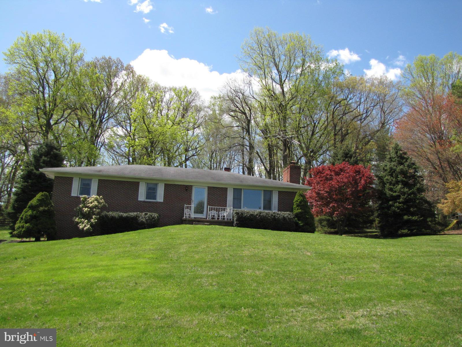 14013 Blenheim Road North Phoenix, MD 21131 - Photo 1 of 30 Classic, Brick Rancher on 4 Acres of Heaven