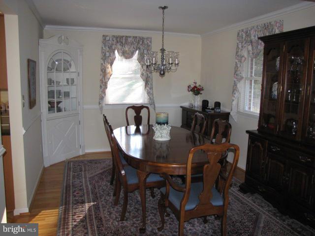 14013 Blenheim Road North Phoenix, MD 21131 - Photo 15 of 30 Large 12' x 10' Dining Room w/ Chandelier