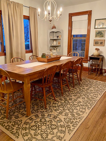 3365 Hermann Road Lee, IL 60530 - Photo 11 of 63 a view of a dining room with furniture window and wooden floor
