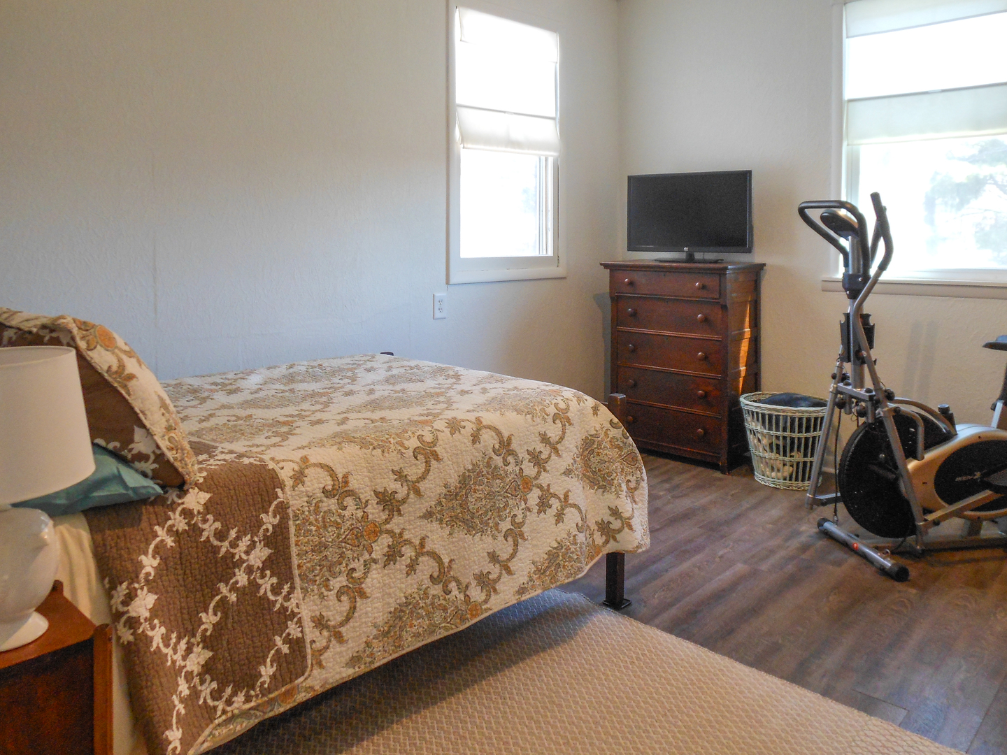 3365 Hermann Road Lee, IL 60530 - Photo 30 of 63 a bedroom with a bed and a flat screen tv