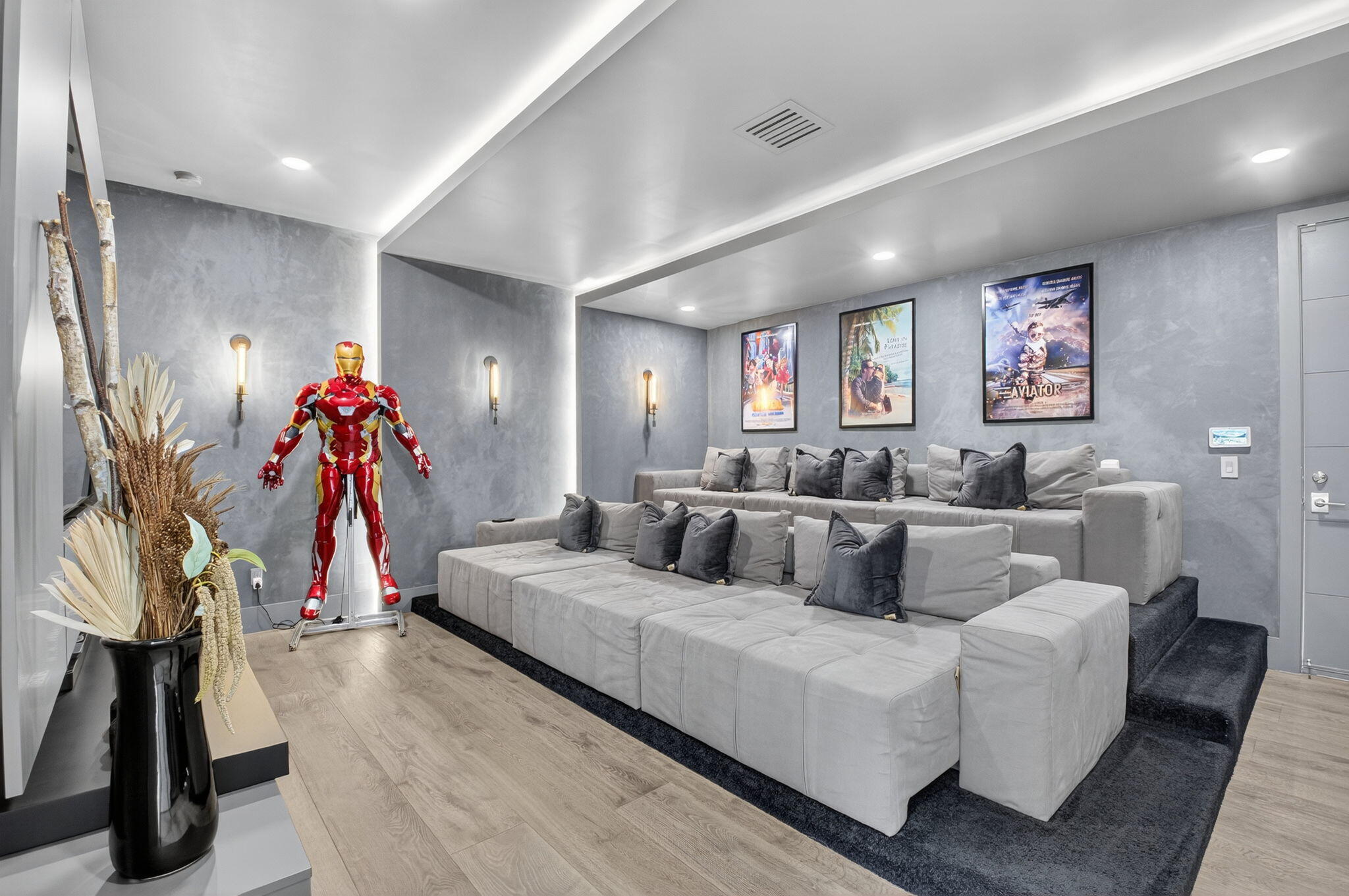 9083 Benedetta Place Boca Raton, FL 33496 - Photo 32 of 112 a living room with furniture and a gym equipment